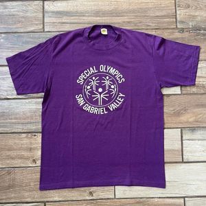 vintage special Olympics san gabriel graphic t shirt0450